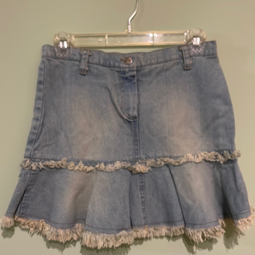 Mini Denim Skirt